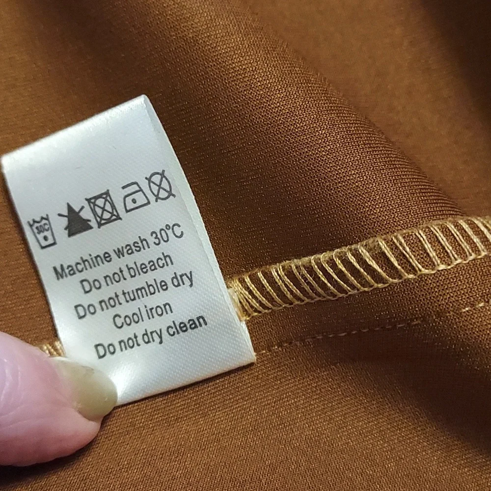 Tan Beige Faux Suede Moto Biker Jacket Size M - Picture 9 of 9